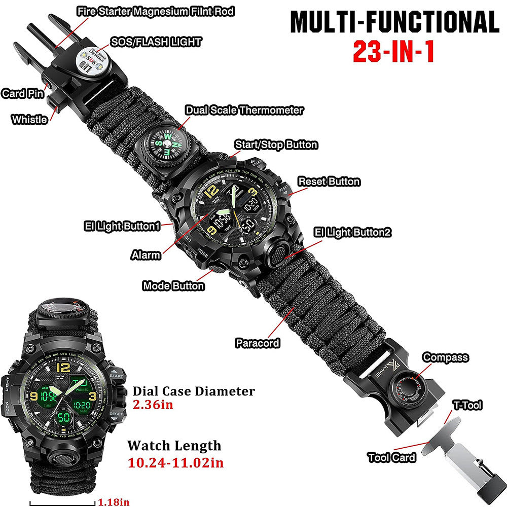 Reloj táctico electrónico