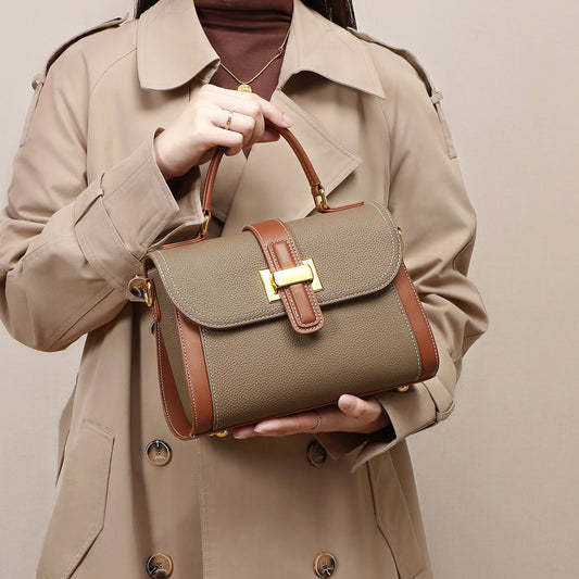 Bolso de mano lujoso, de un solo hombro, versátil,