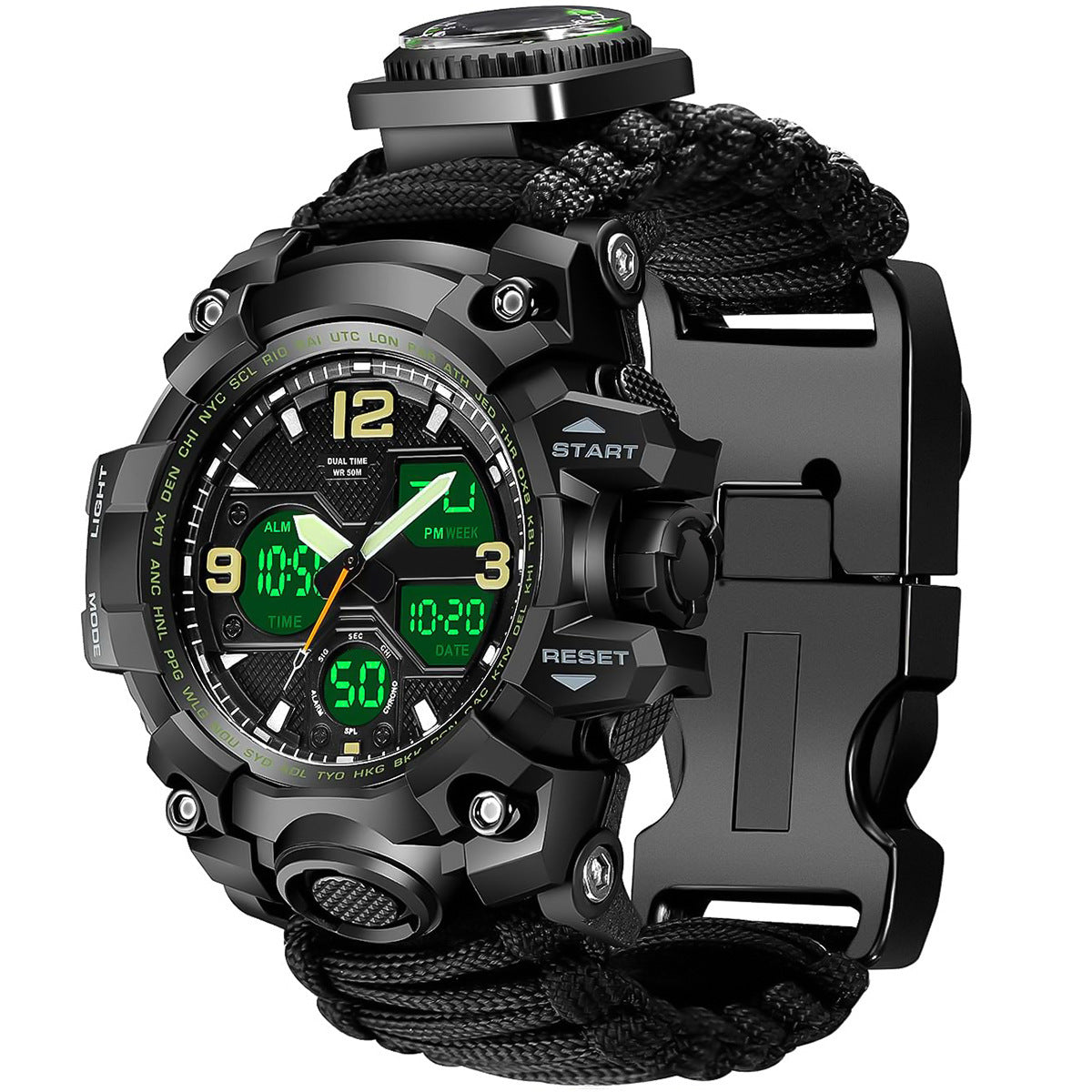 Reloj táctico electrónico