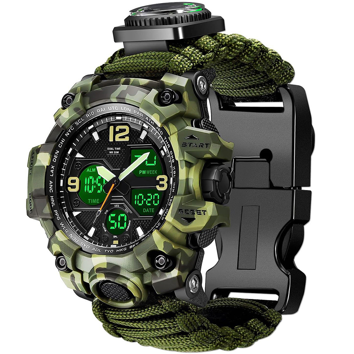 Reloj táctico electrónico