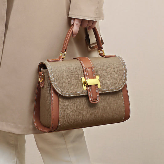 Bolso de mano lujoso, de un solo hombro, versátil,