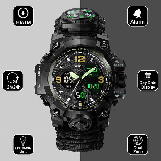 Reloj táctico electrónico
